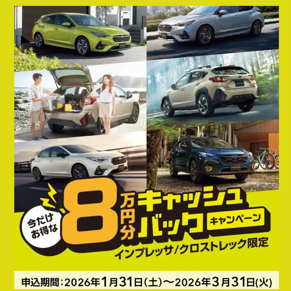 8万円キャッシュバックキャンペーン
